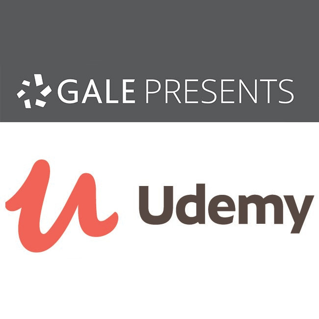 Gale Presents: Udemy<br />
online learning