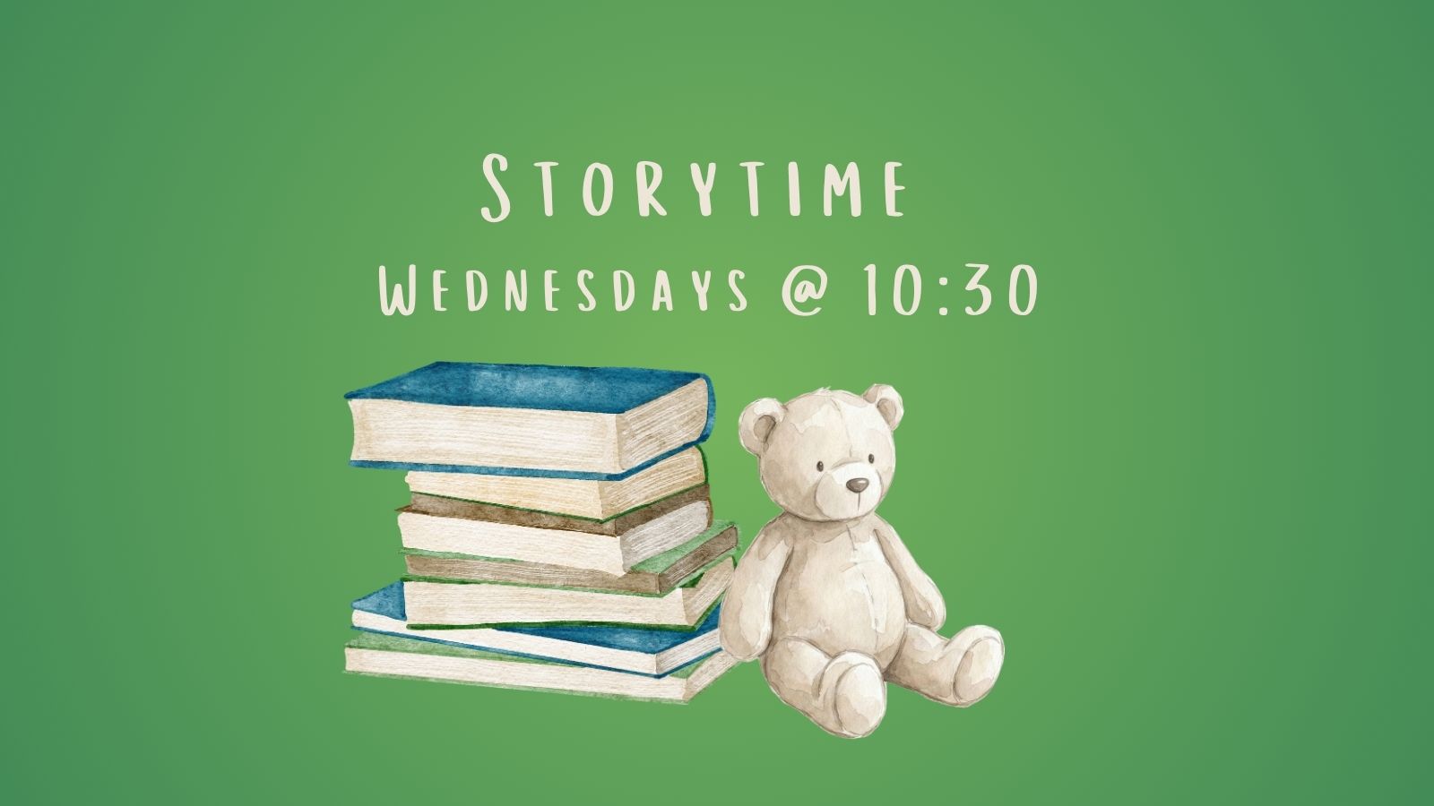 Loyal Virtual Story Time: Wednesdays on Facebook ato 10:30am